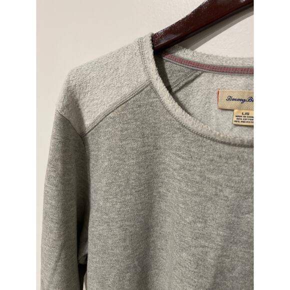 Women's Tommy Bahama Gray Tunic Sweatshirt, Size Large, ##1138-L - Picture 3 of 4